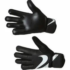 Goalkeeper Match Soccer Gloves BLACK/WHITE/WHITE