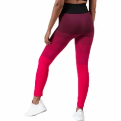 Gradient Seamless Tights Pink