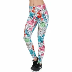 Gym Pro Power Tight Patterned/White