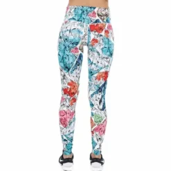 Gym Pro Power Tight Patterned/White