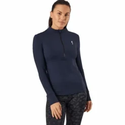 Half Zip Sweater Dark Blue