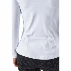 Half Zip Sweater White