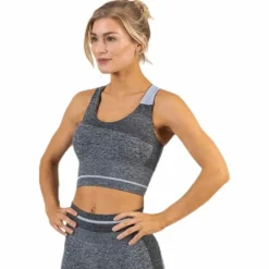 Halley Seamless Bra Black/Grey