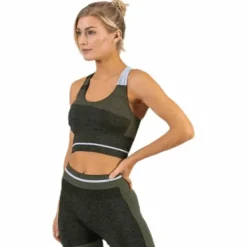 Halley Seamless Bra Green