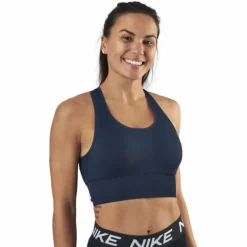 Hatha Seamless Crop Top Blue