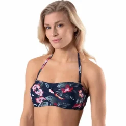 Hawaii Twisted Bandeau Blue/Patterned