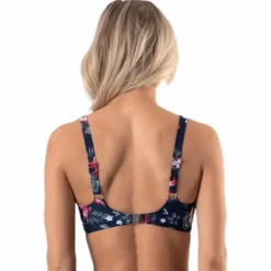 Hawaii Unique Wire Bra Blue/Patterned