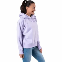 Heart Logo Hood Purple