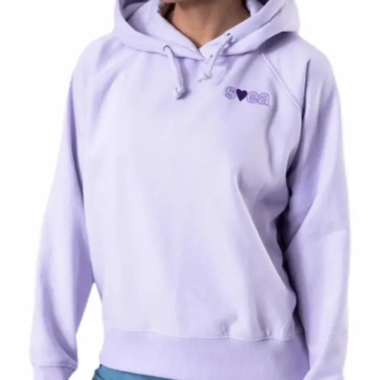 Heart Logo Hood Purple
