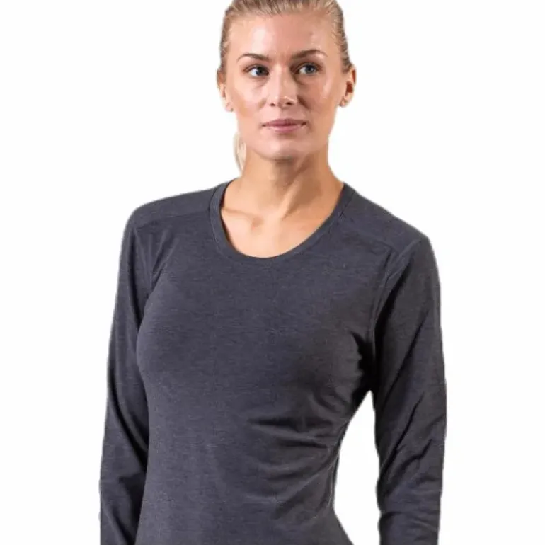 HEAT L/S Tee Grey