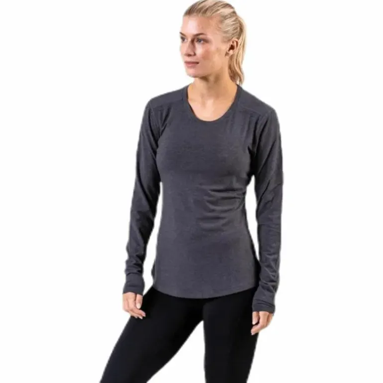 HEAT L/S Tee Grey