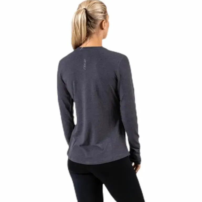 HEAT L/S Tee Grey