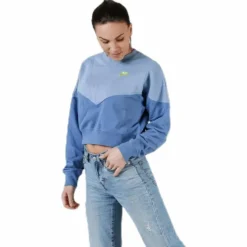 Heritage Fleece Crew Blue