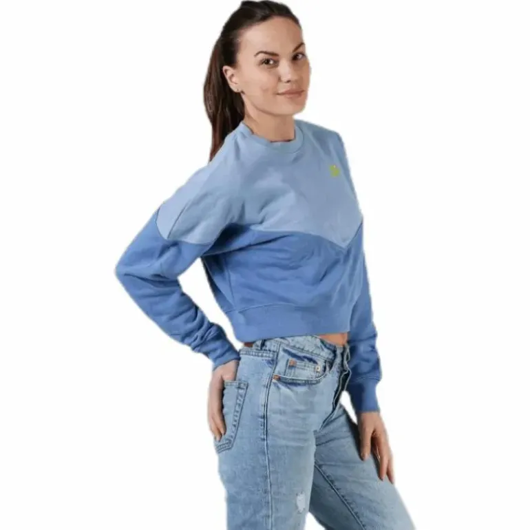 Heritage Fleece Crew Blue