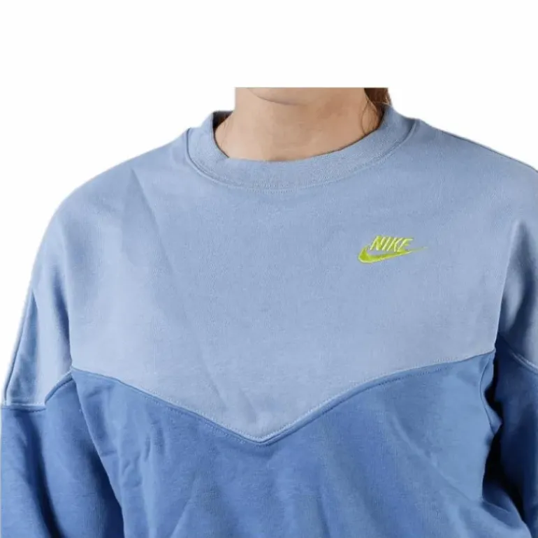 Heritage Fleece Crew Blue