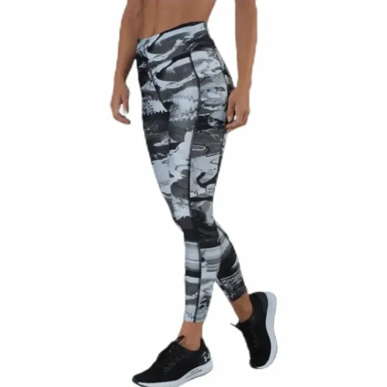 HG Armour Prt Ankle Crop Black