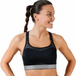High Control Sports bra Black