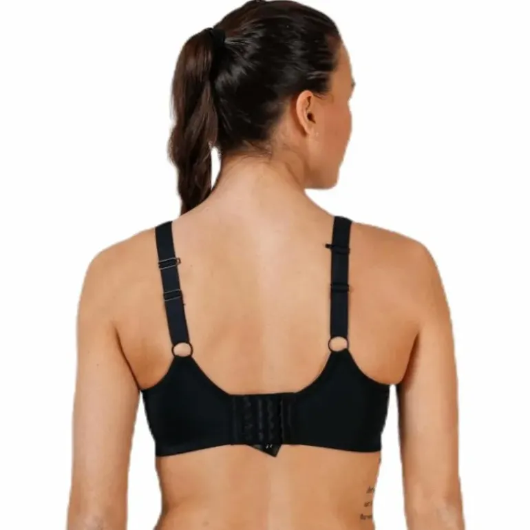 High Support Sports Bra D Black
