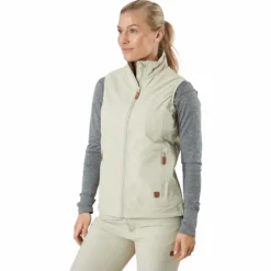 Himalaya Vest Wmn Khaki