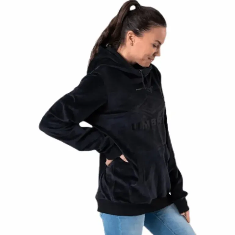 History Velvet Hood Black