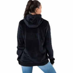 History Velvet Hood Black
