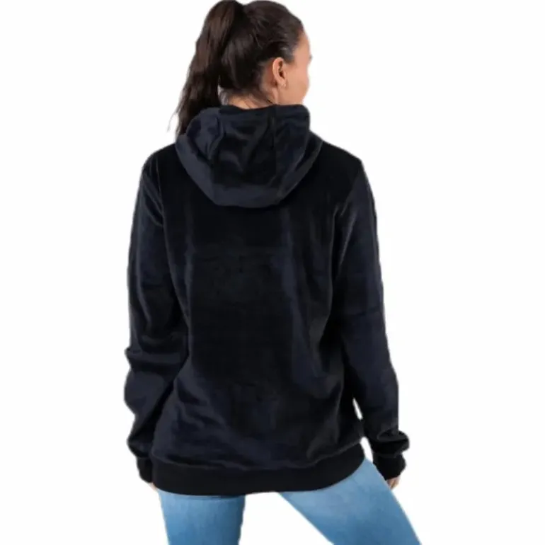 History Velvet Hood Black