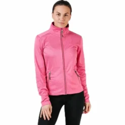 Holiday Full Zip Pink
