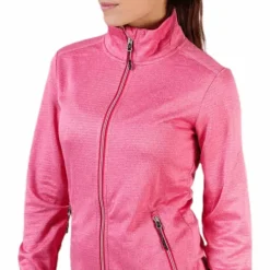 Holiday Full Zip Pink