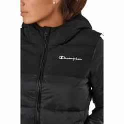 Hooded Polyfilled Jacket Kk001