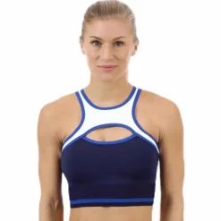 Hop Sports Bra Blue/White