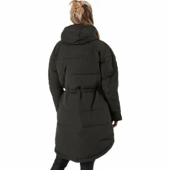 Hourglass Puffer Jacket Green