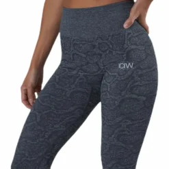 ICIW Snake Seamless Tights Grey
