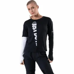 Icon Clash Sphere Top Crew Black