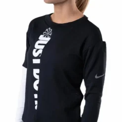 Icon Clash Sphere Top Crew Black