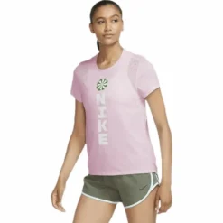 Icon Clash SS Top GX Pink/White