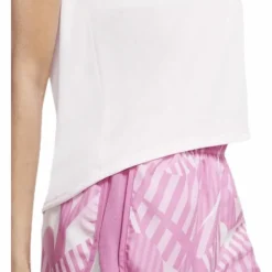 Icon Clash SS Top Pink/White