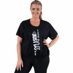 Icon Clash SS Top Plus White/Black