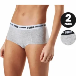 Iconic Mini Short 2-Pack Grey