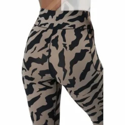 Iconic Printed 7/8 Tights Escape Grey