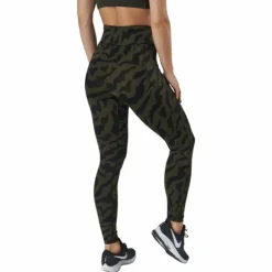 Iconic Printed 7/8 Tights Escape Green