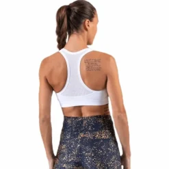 Iconic Sports Bra White