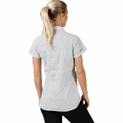 Idun SS Shirt Patterned/White