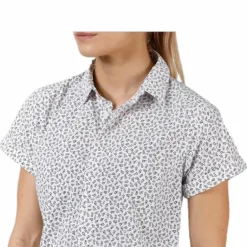 Idun SS Shirt Patterned/White