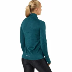 Ignition 1/4 Zip Deep Jade/silver Reflective