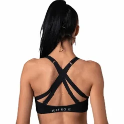 Impact Strappy Bra Grx White/Black