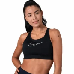 Impact Strappy Bra Grx White/Black