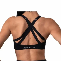 Impact Strappy Bra Grx White/Black