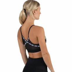 Indy Logo Bra White/Black