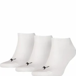 Invisible Sneaker 3-Pack White