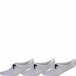 Invisible Sock 3 Pack White/Black